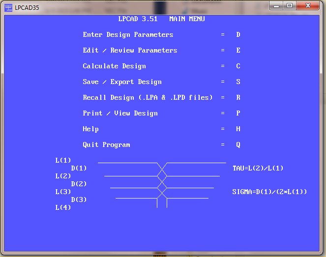 LPCAD - Log Periodic CAD